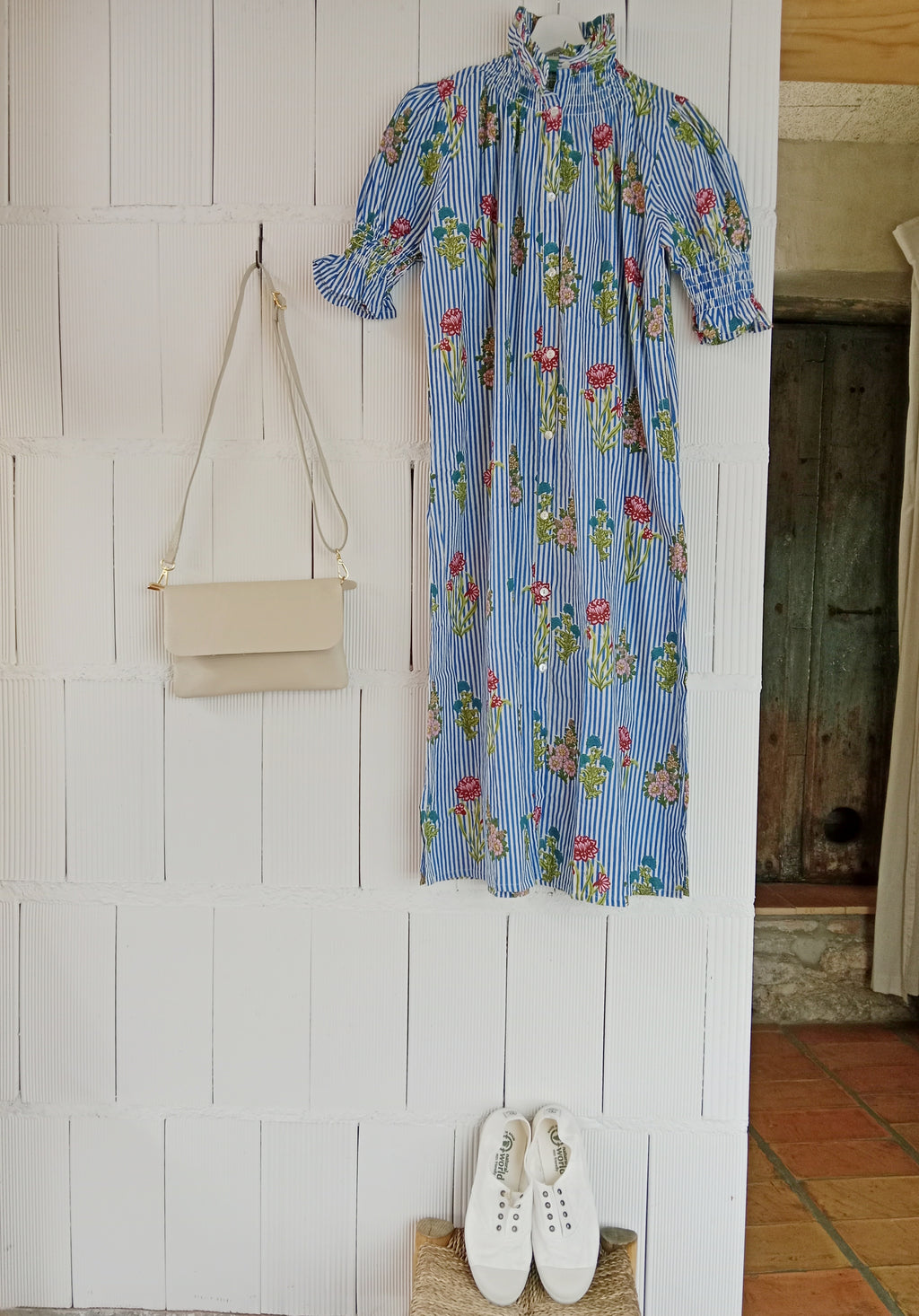 VESTIDO INDIA AZUL