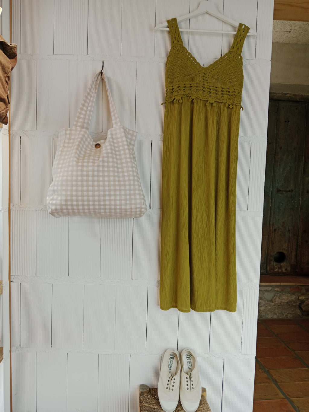 VESTIDO CROCHET OLIVA
