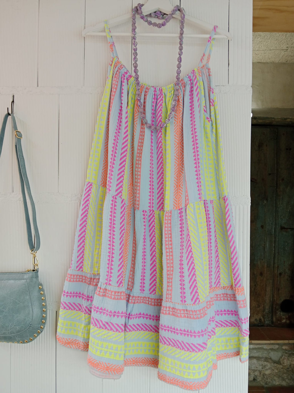 VESTIDO SICILIA AZUL