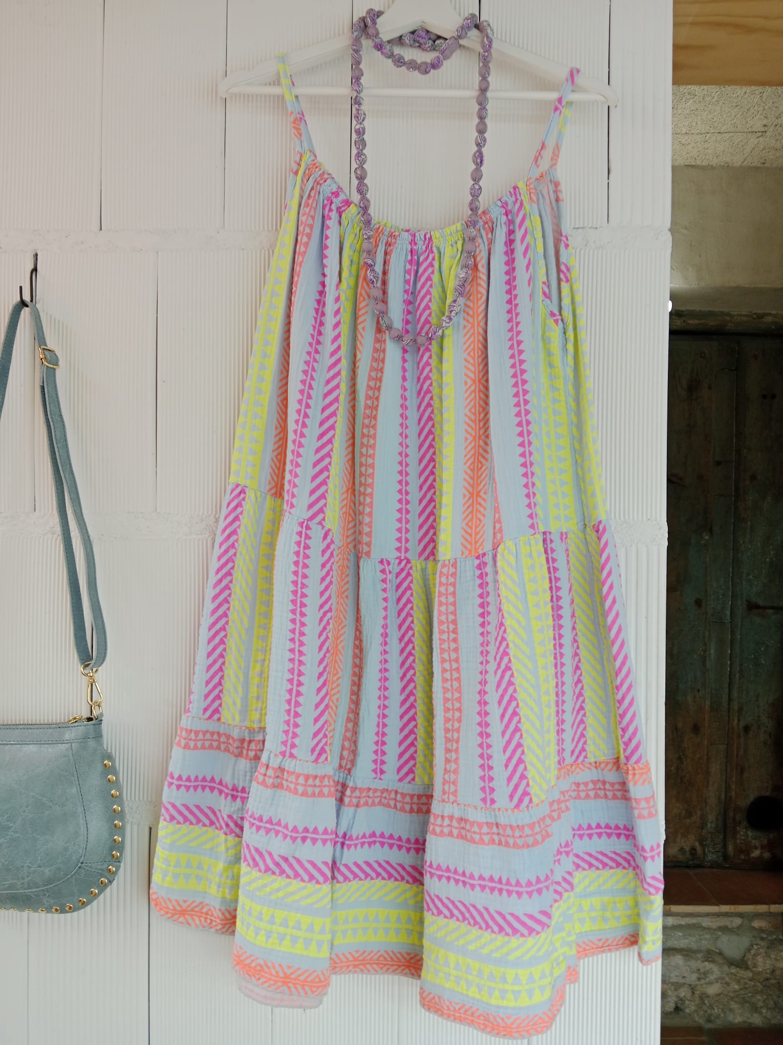 VESTIDO SICILIA AZUL