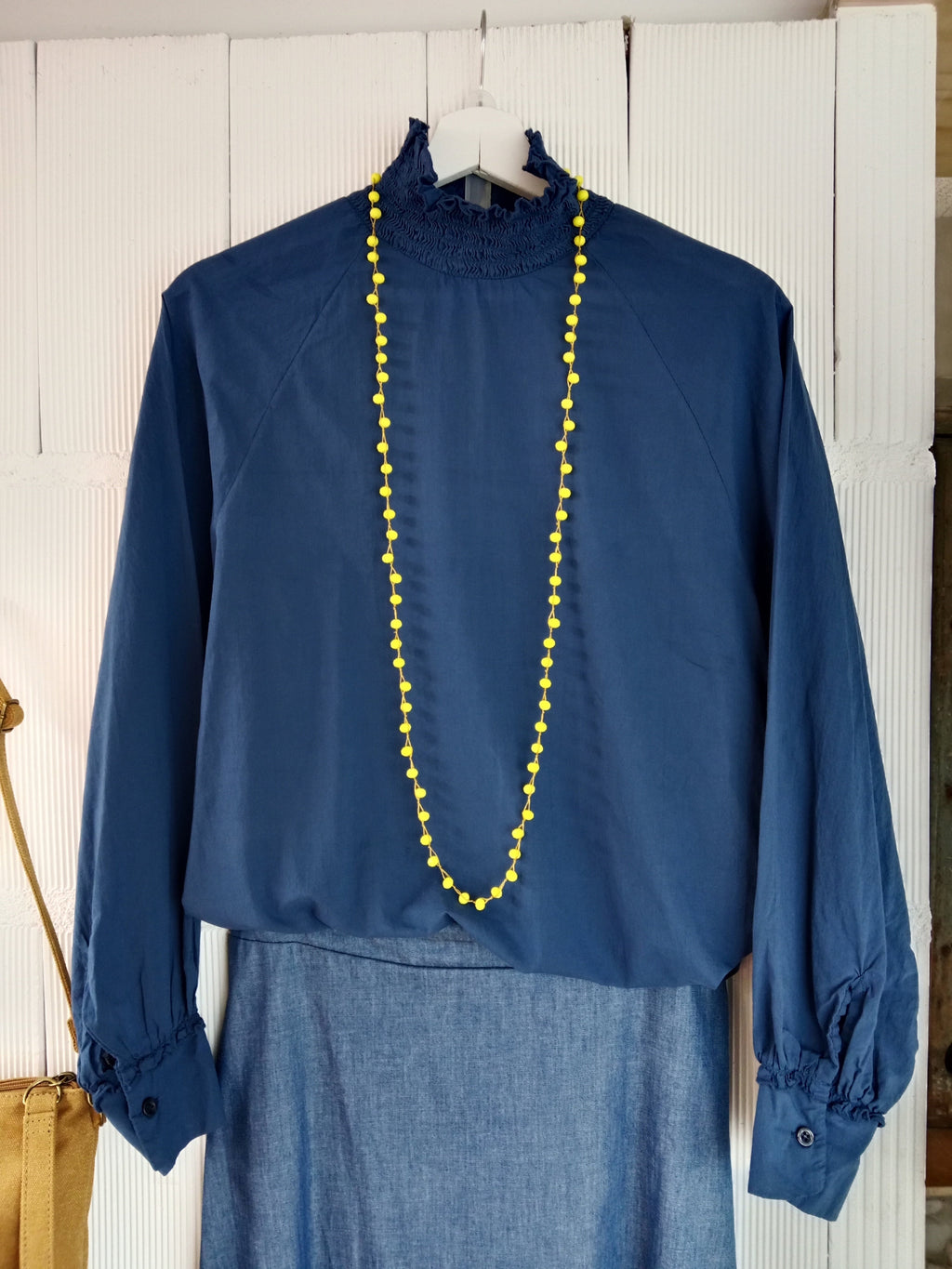 BLUSA OLIVIA AZUL
