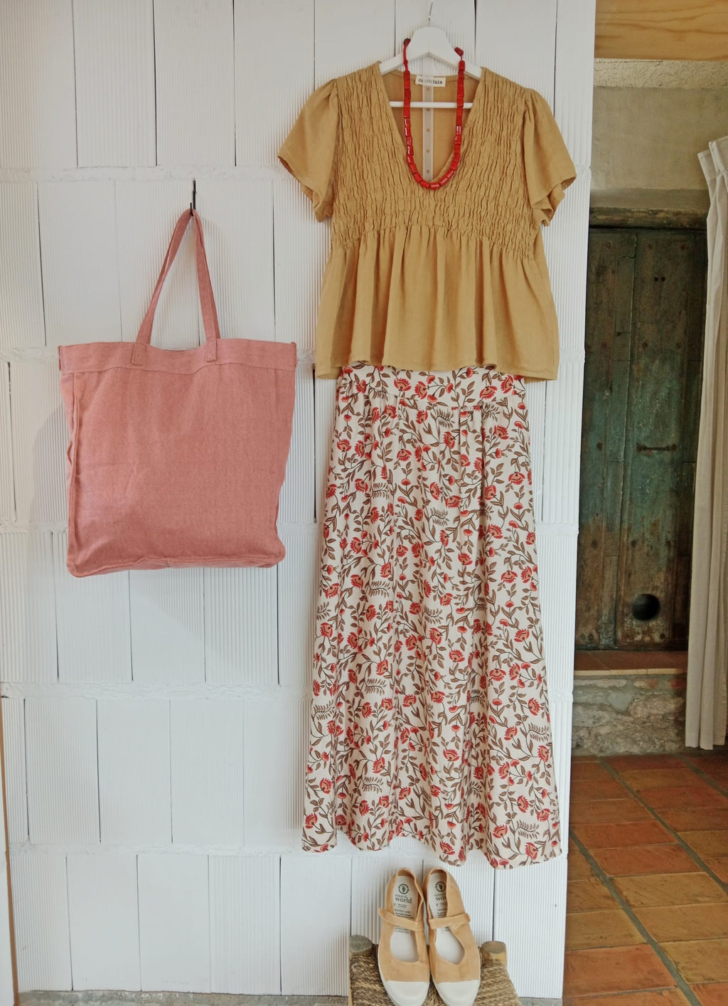TOP BARDOT CAMEL