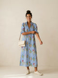 VESTIDO INDIA AZUL