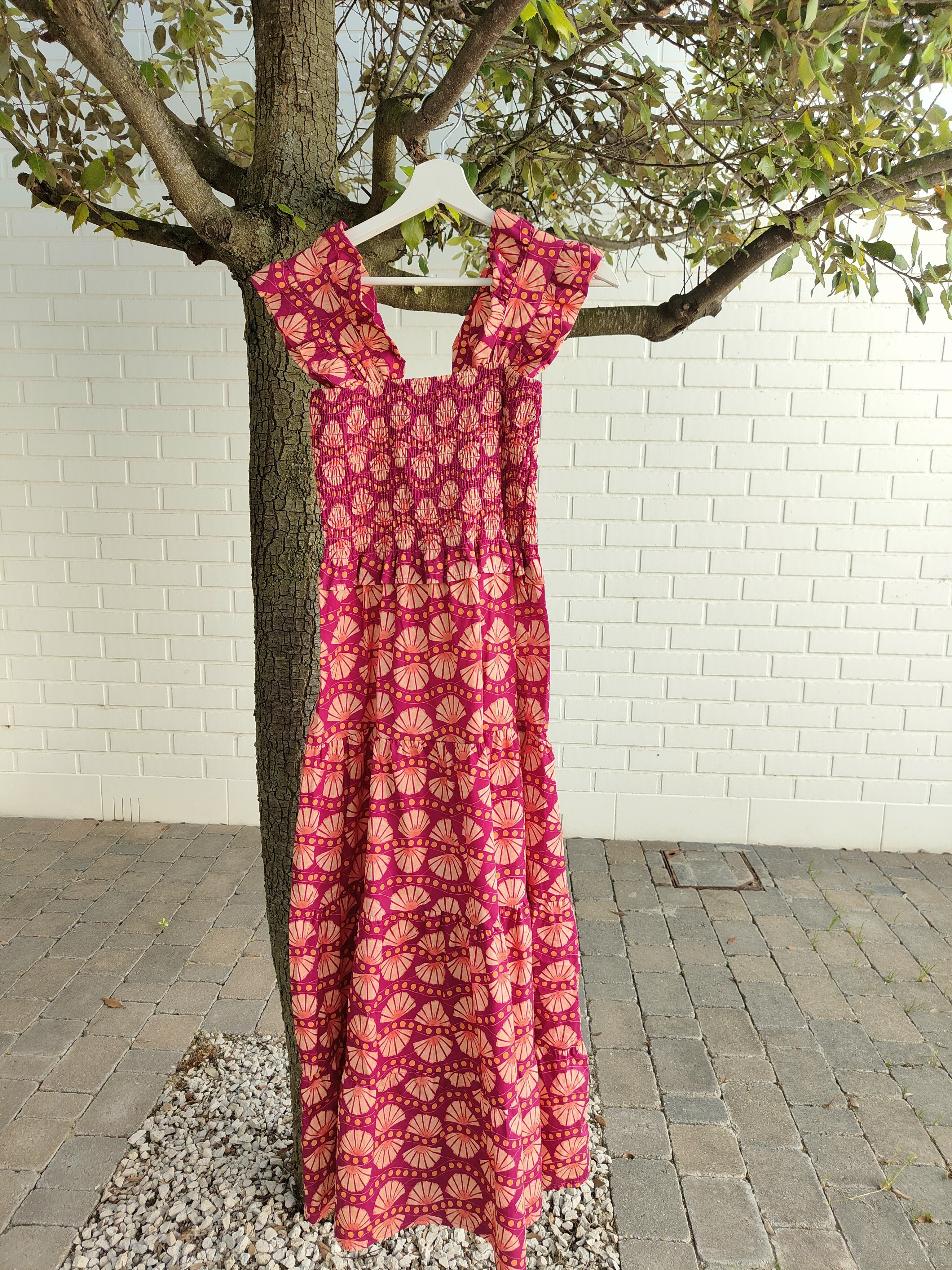 VESTIDO TOSCANA FUCSIA
