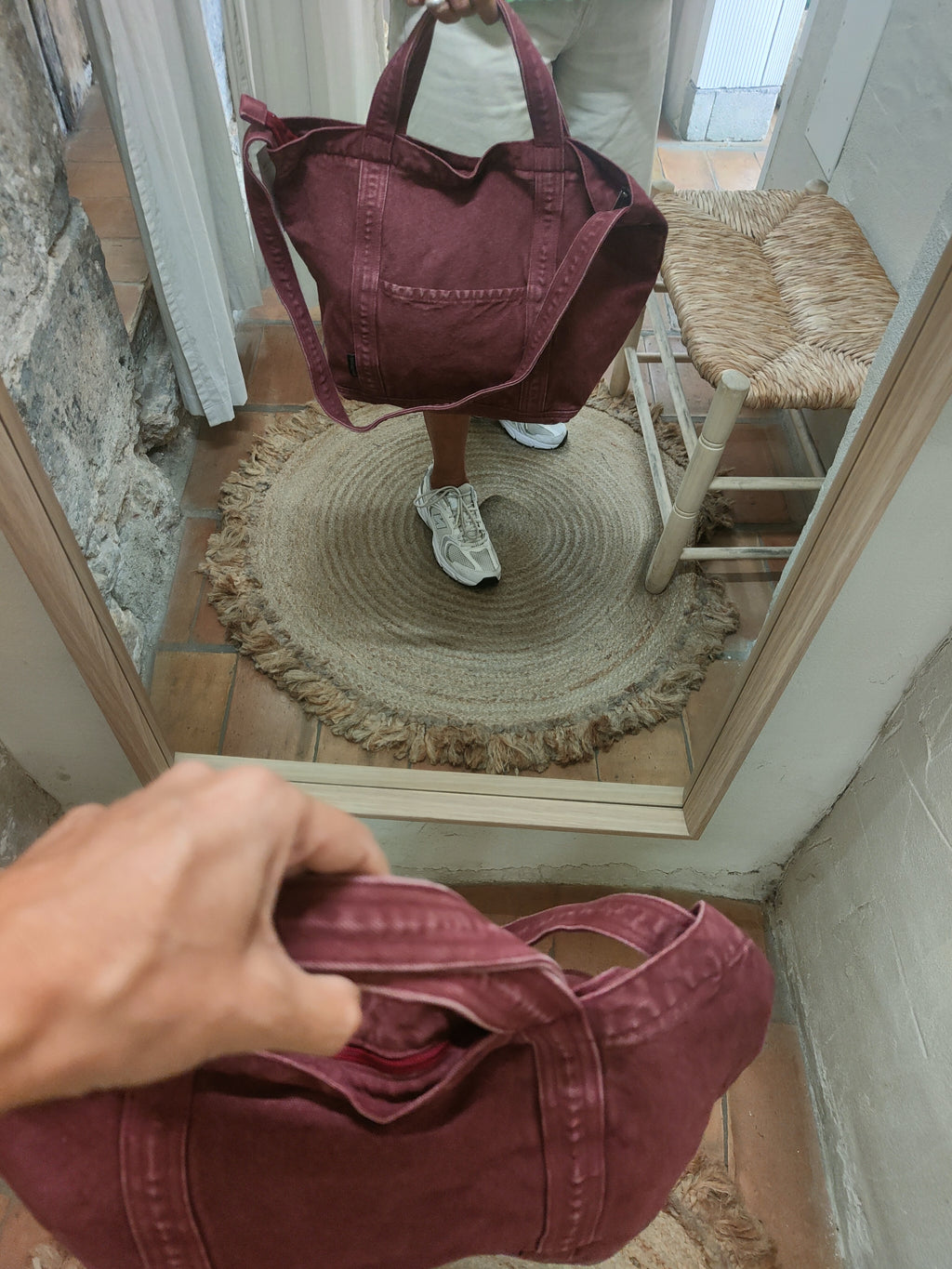 BOLSO  CAPRI GRANAT