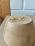 PENDIENTES RAYOS ORO