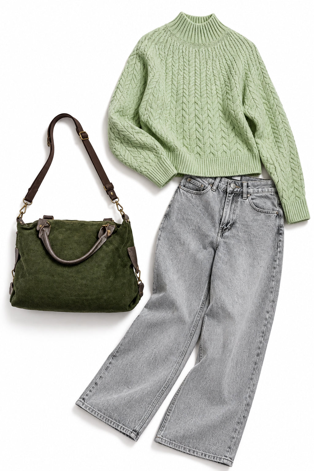 BOLSO  NÁPOLES VERDE