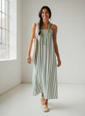 VESTIDO RAYAS MENTA