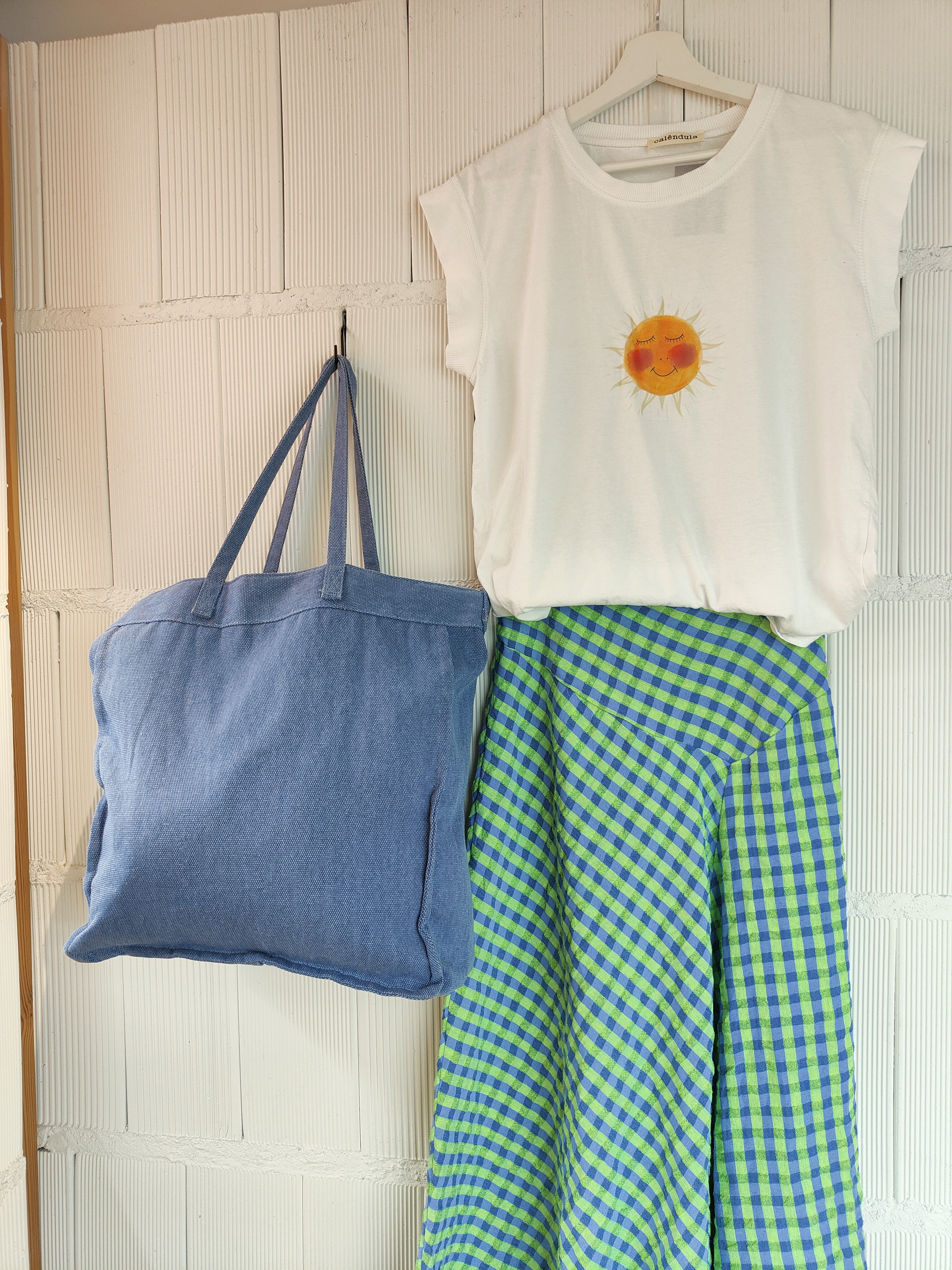 CAMISETA SOL BLANCA