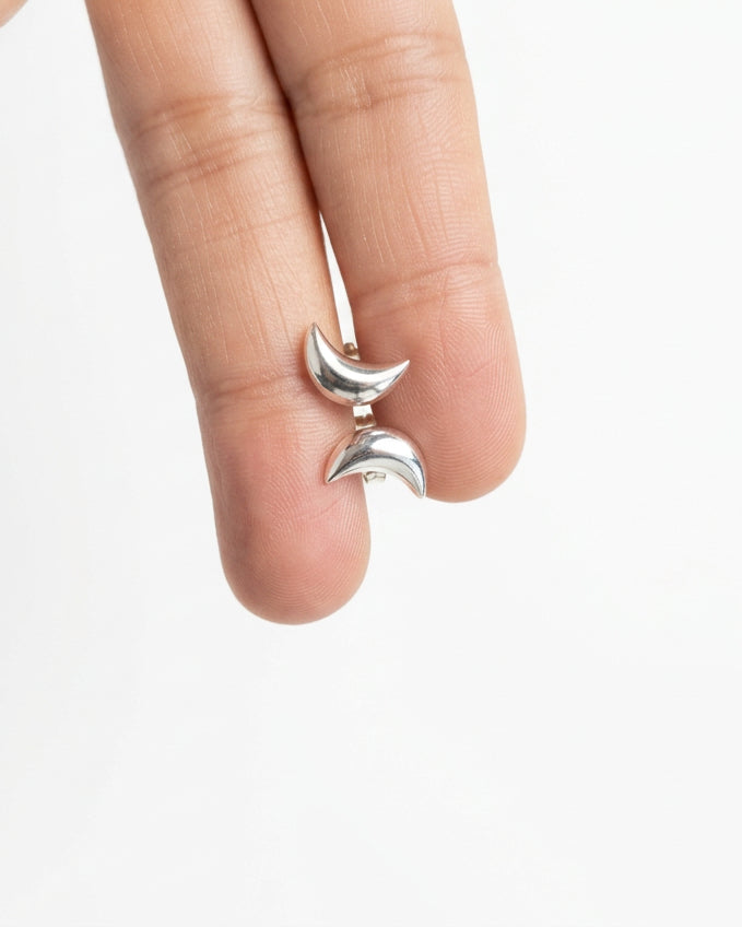 PENDIENTES LUNA CRECIENTE
