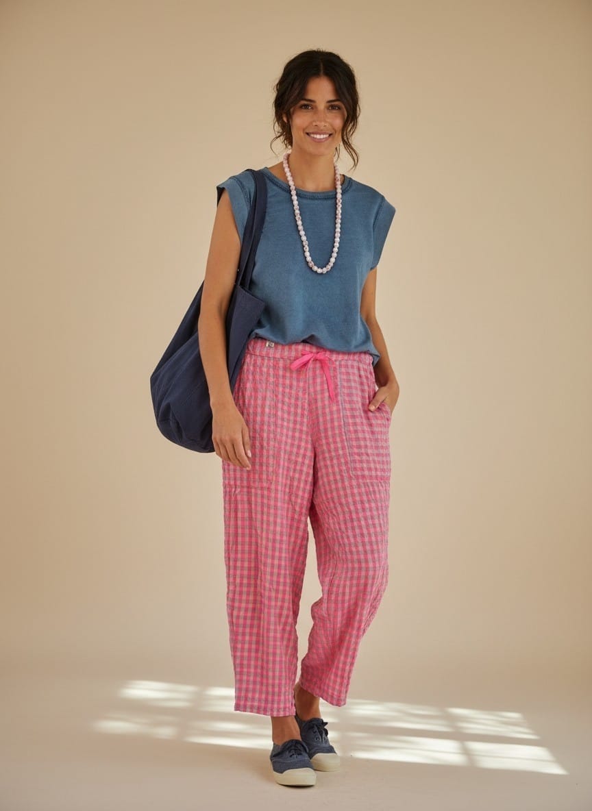PANTALÓN CUADROS LOLA